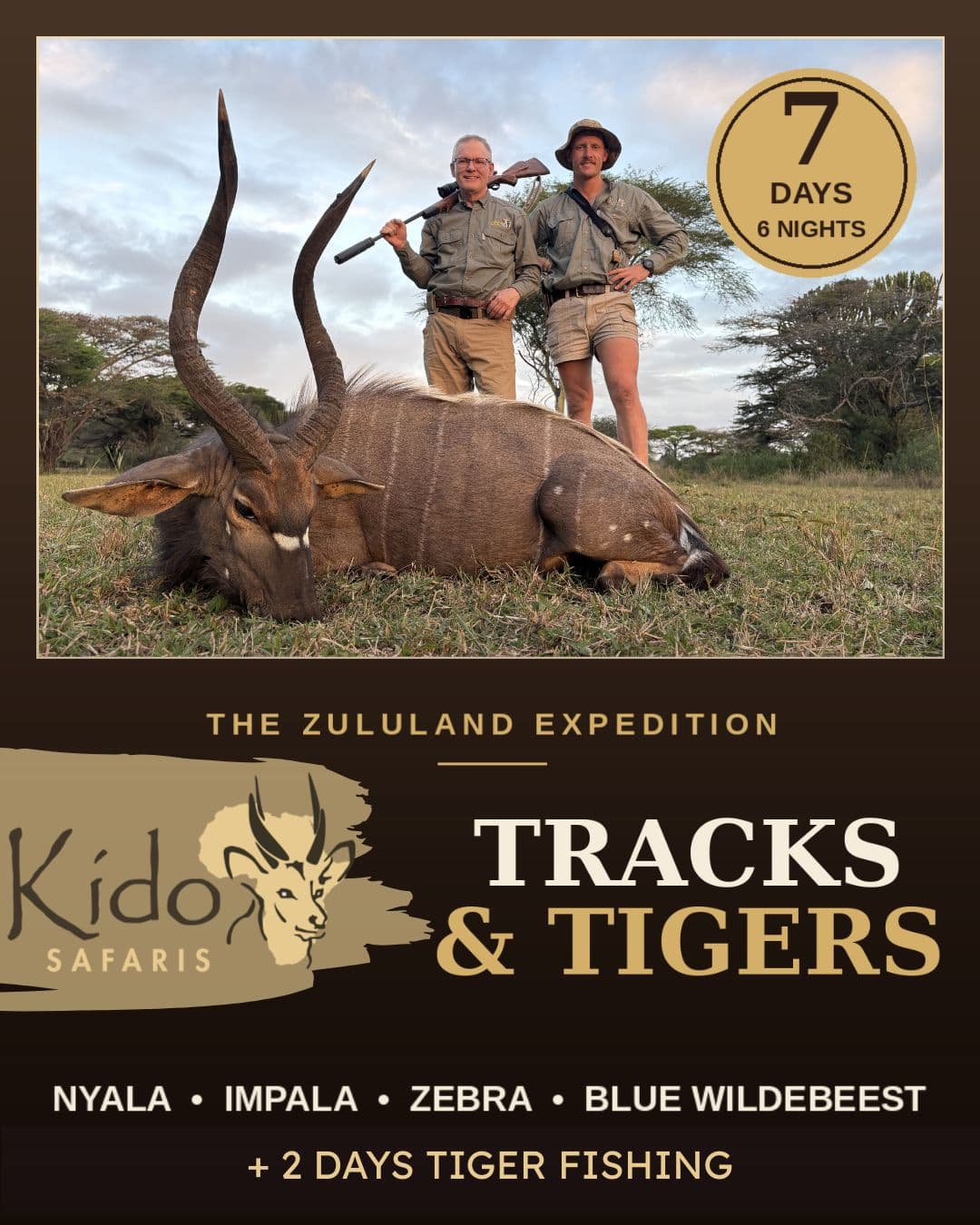 The Zululand Expedition - Tracks & Tigers — photo 1